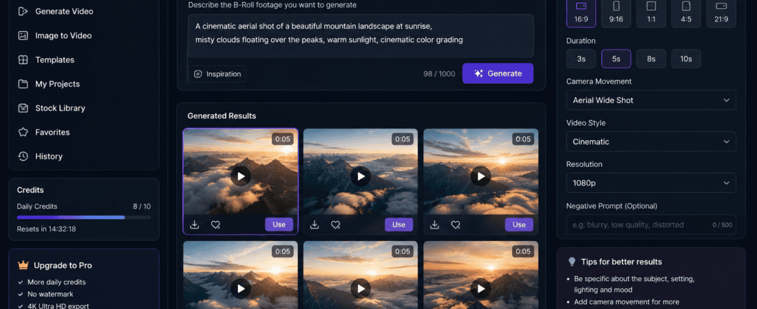 How to Generate B-Roll Footage Using Free AI Video Tools (2026 Guide)