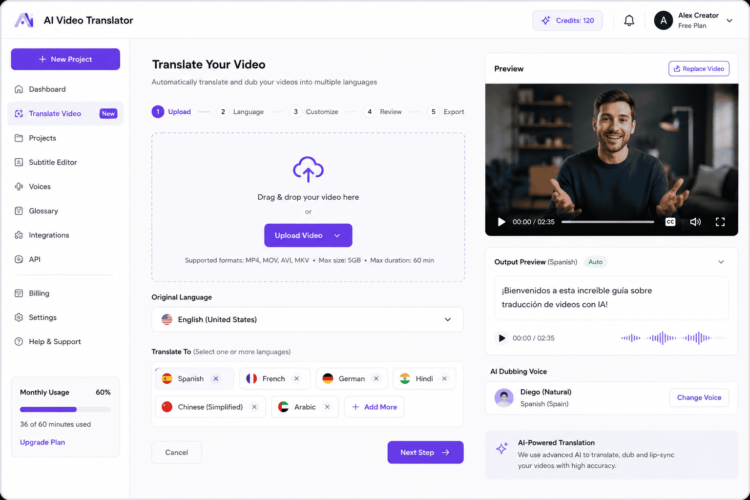 How to Use Free AI Tools for Automated Video Translation