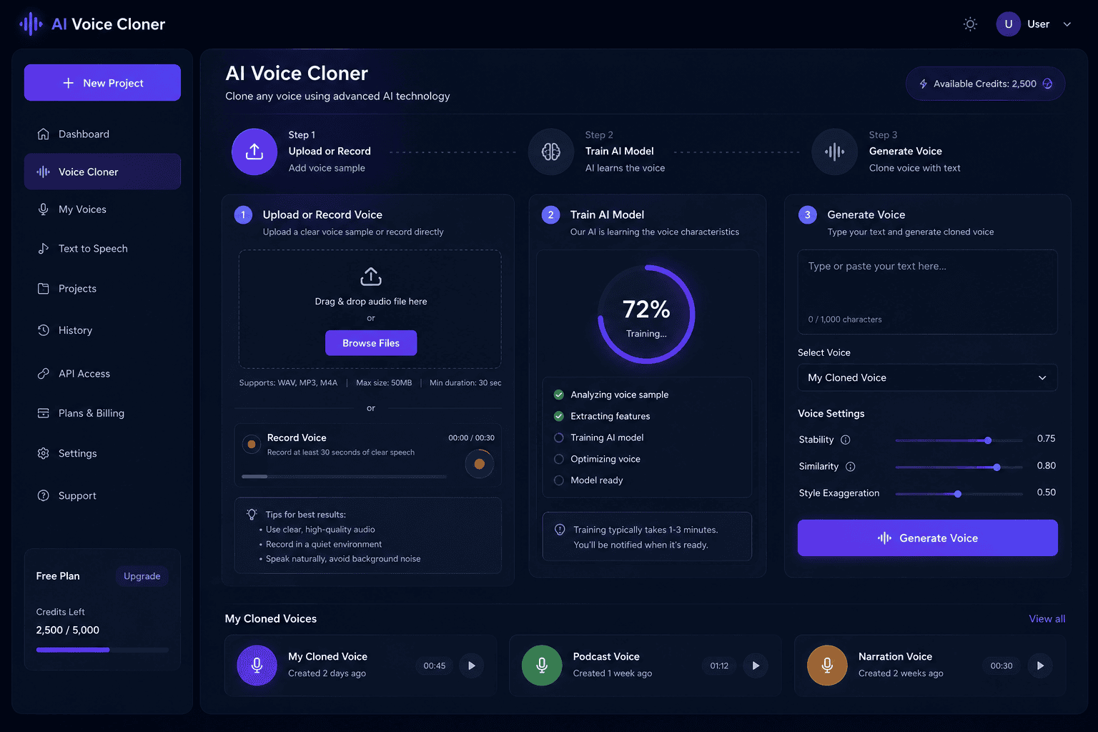 7 Best Free AI Voice Cloners for Faceless YouTube Channels (2026)