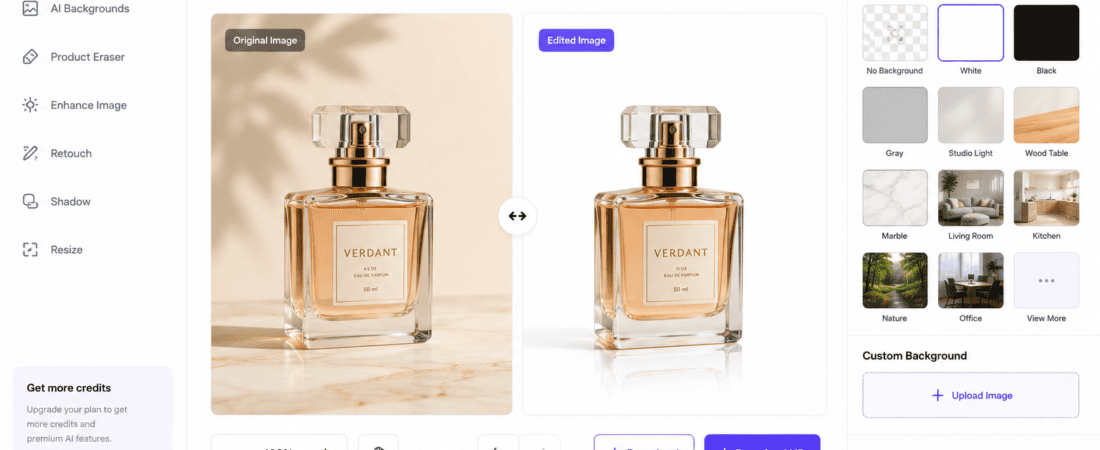 Best Free AI Product Photography Background Changers for E-commerce (2026 Guide)