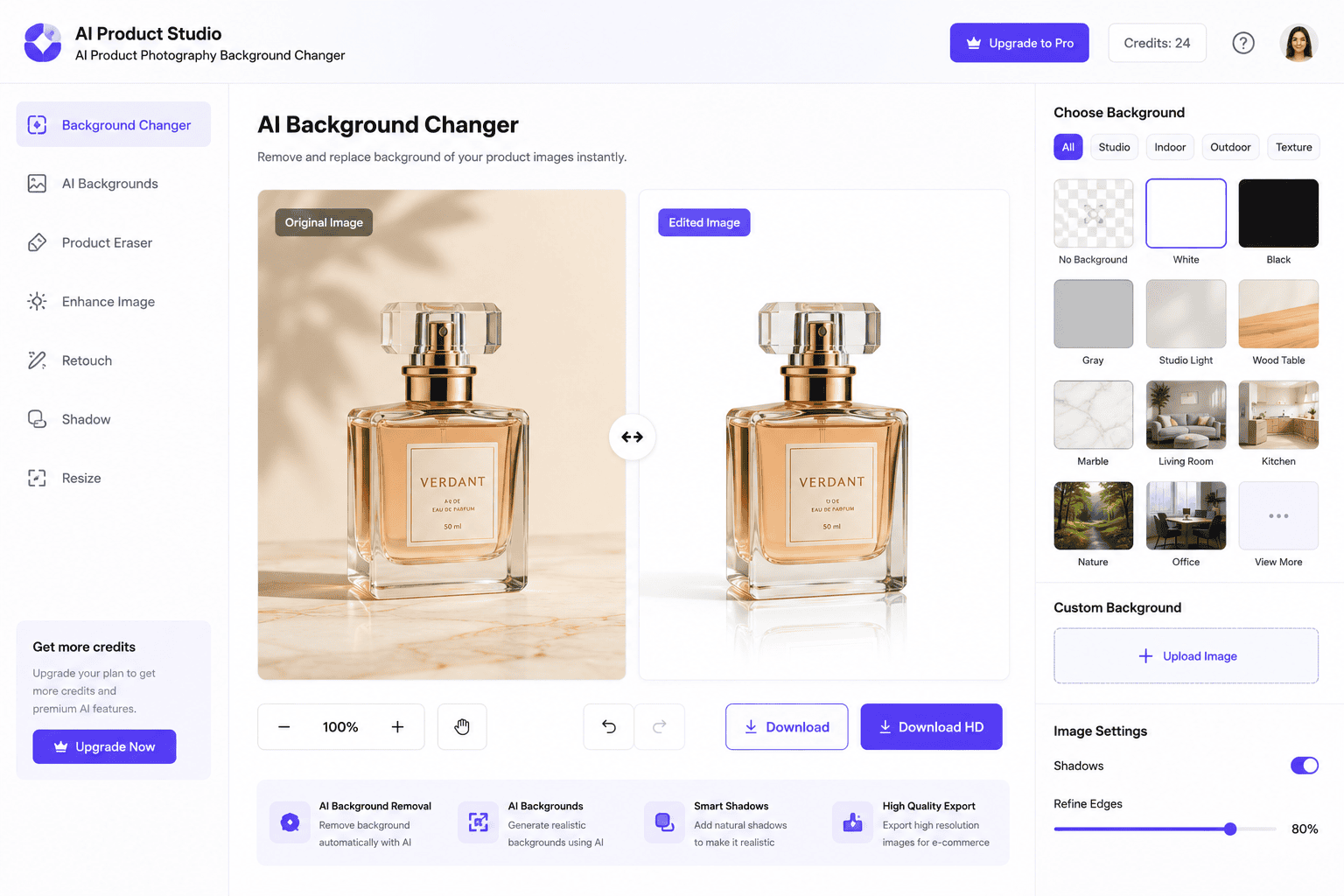 Best Free AI Product Photography Background Changers for E-commerce (2026 Guide)