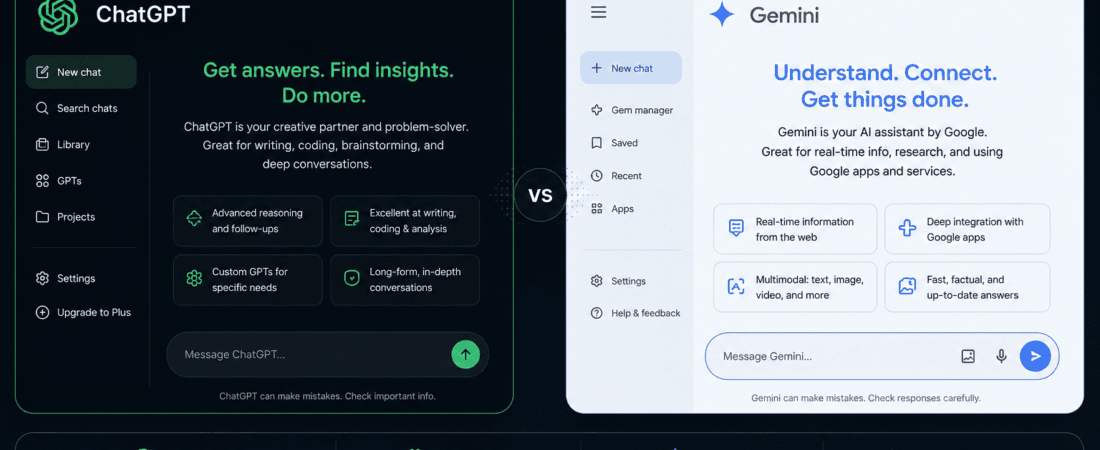 ChatGPT Free vs Google Gemini: Best AI Tool for Blog Research?