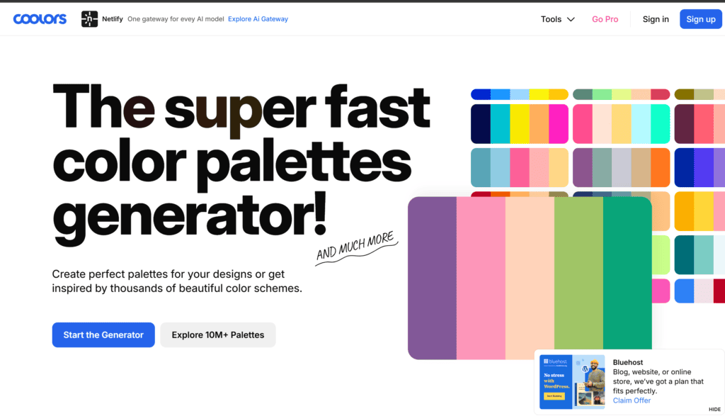 Free AI to Generate Aesthetic Color Palettes for Branding