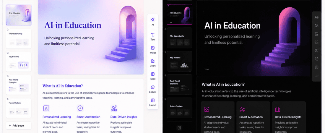 Gamma AI vs Tome App: Best Free AI Presentation Tool for Students