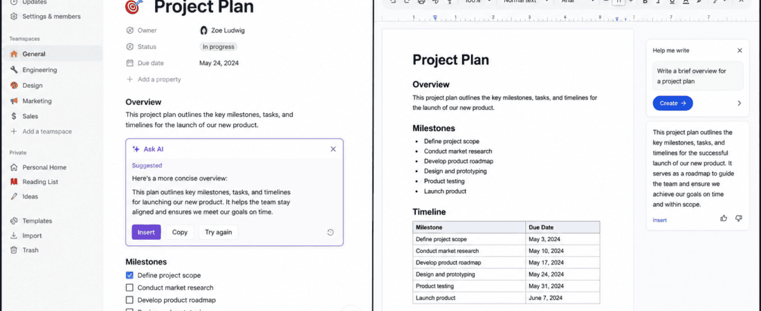 Notion AI vs Google Docs: Best Free Workspace for Content Creators