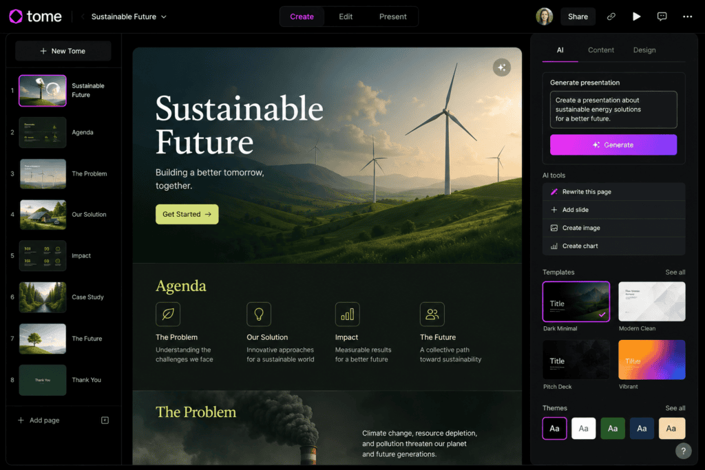 Free AI Presentation Tool for Students