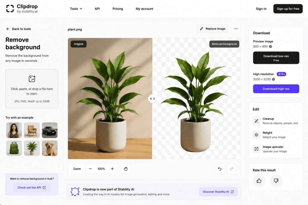 Free AI to Generate Transparent PNG Images