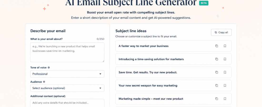 Ultimate Free AI Tools for Catchy Email Subject Lines