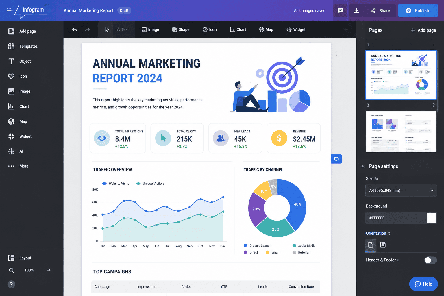 Free AI Tools to Design Professional Infographics in Minutes