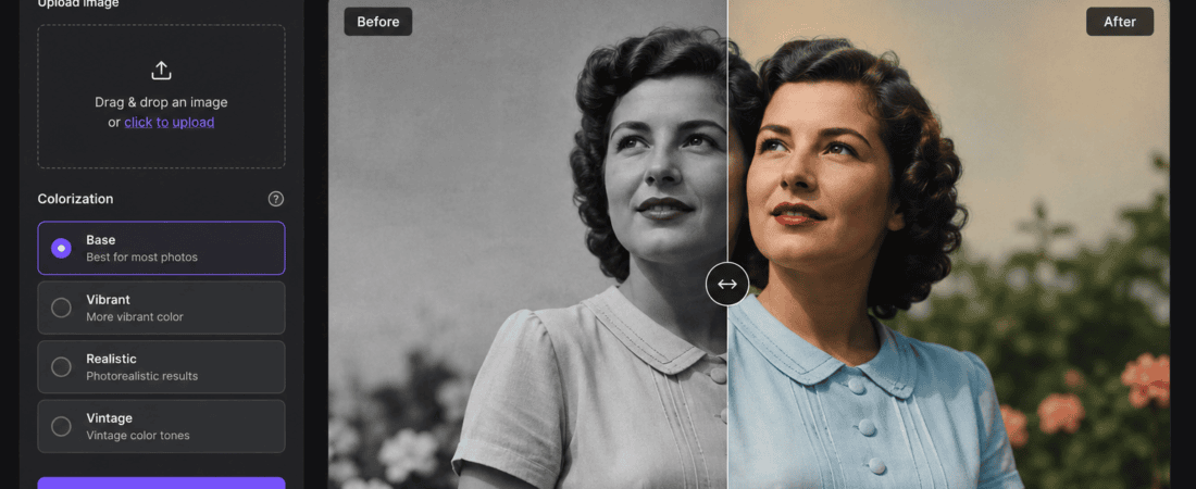 Free AI Tools to Colorize Old Black and White Photos Automatically