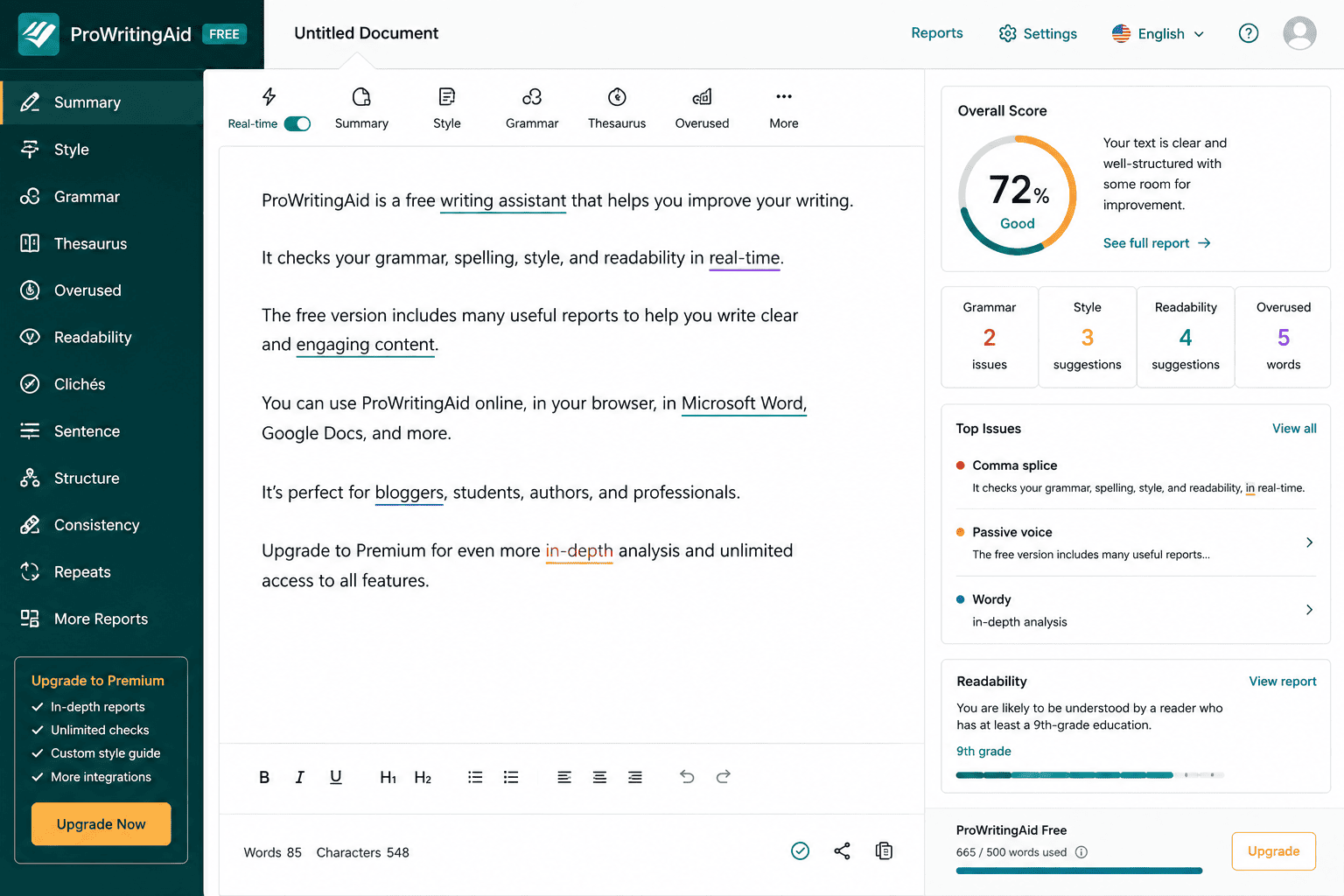 Best Free AI Alternatives to Grammarly Premium for Proofreading