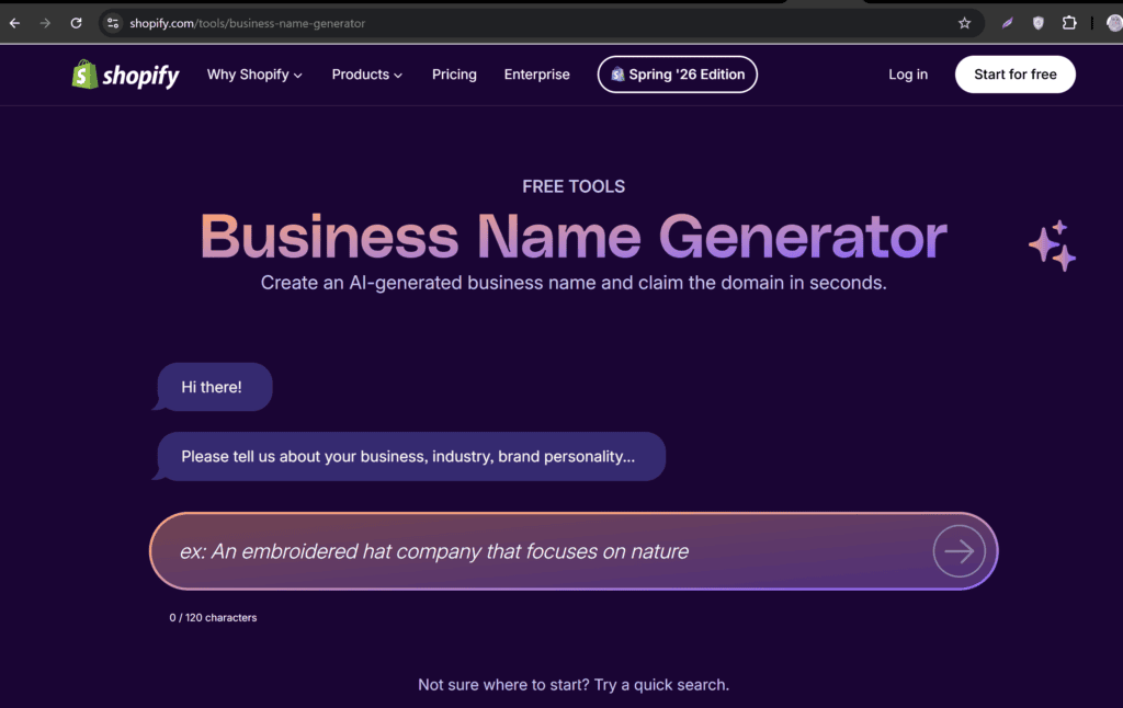 Free AI Brand Name Generators for E-Commerce Startups