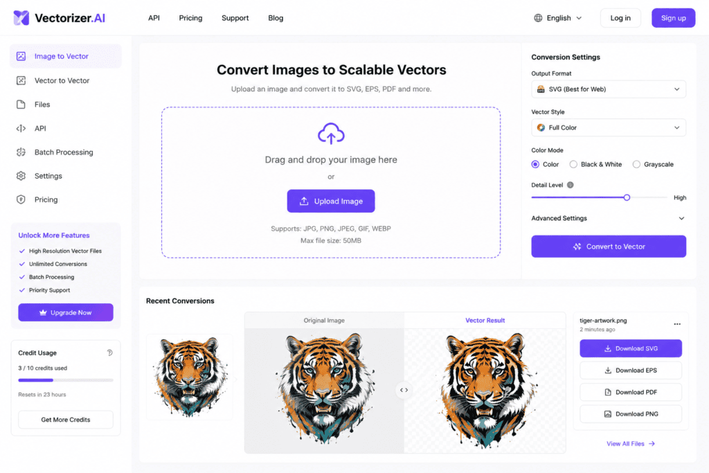 Create Unique Typography Designs Using Free AI Vector Toolsn